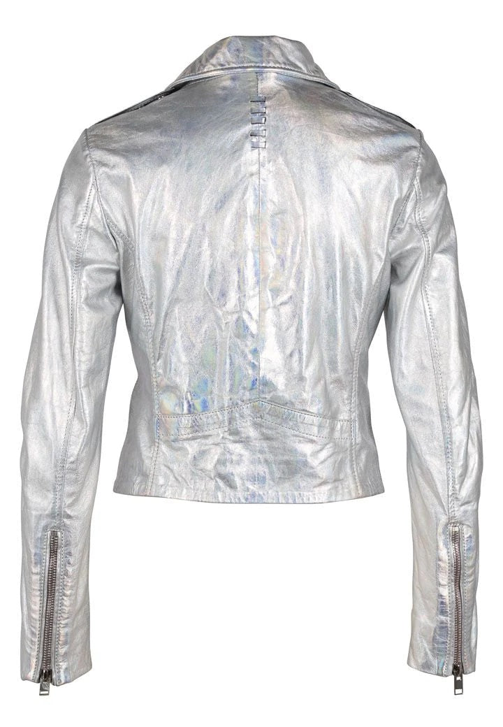 Adeni RF Veste en cuir, Holographique