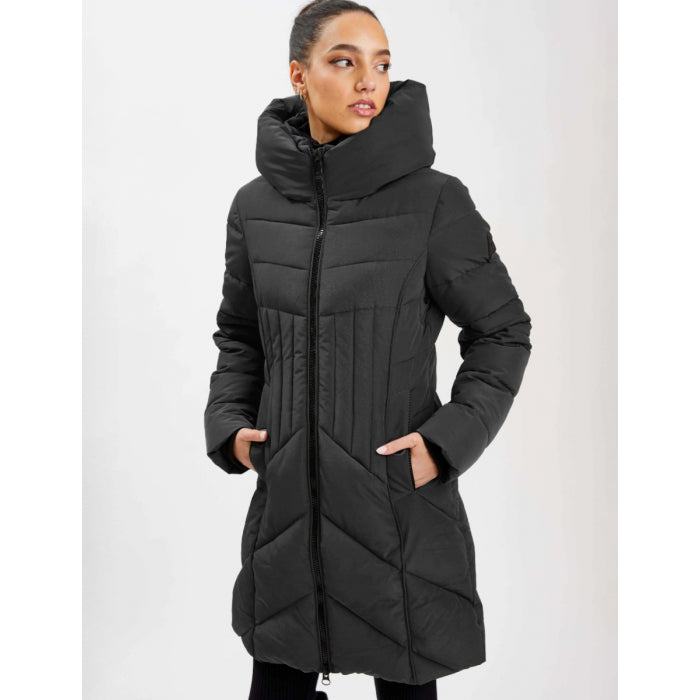 Manteau Point Zéro col haut