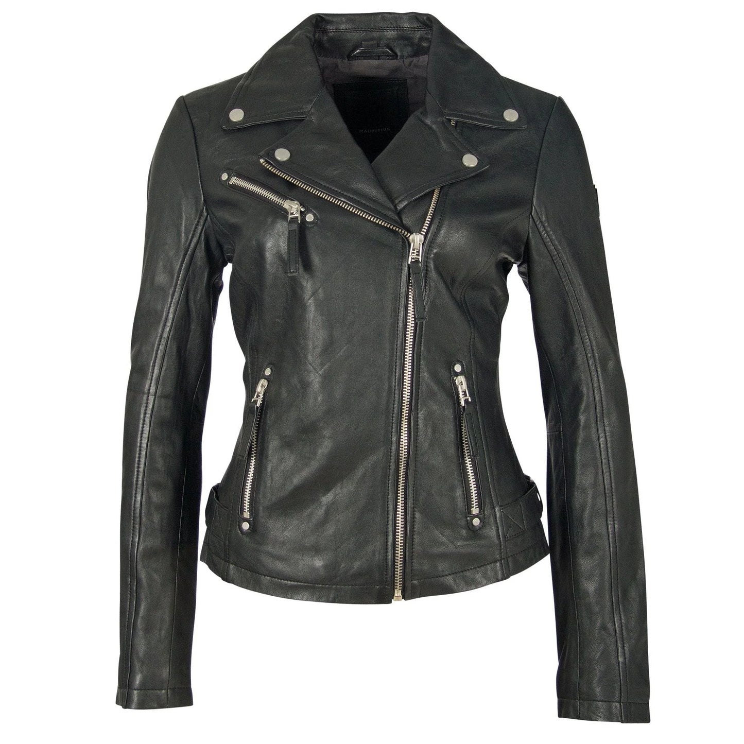 Pasja RF Veste en cuir, Noir