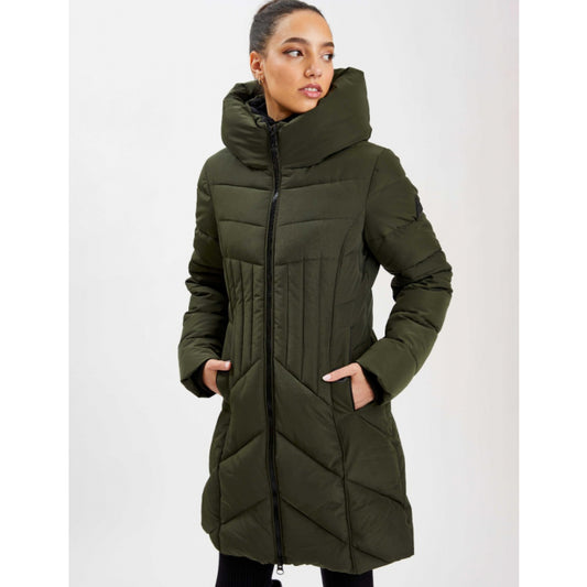 Manteau Point Zéro col haut